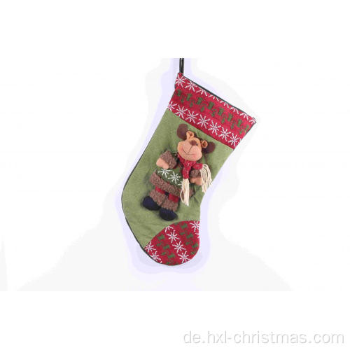 Candy Socks Geschenke Tasche Weihnachtsbaum hängen Dekoration